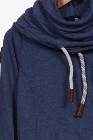naketano Sweatshirt & Zip-Up Hoodie in L in Blue