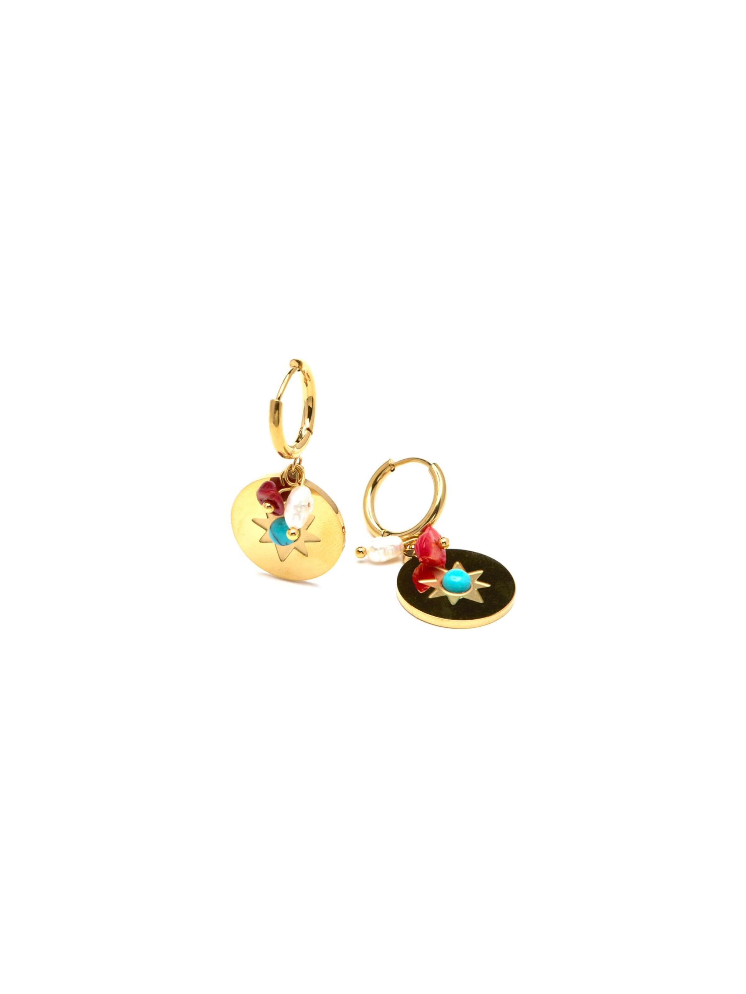Luxenter - Pendientes 'Nakal' en oro