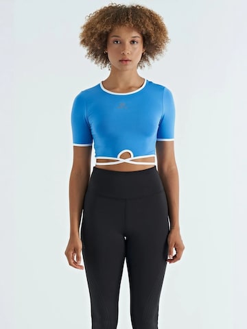 Maglia funzionale di Tommy Life in blu: frontale
