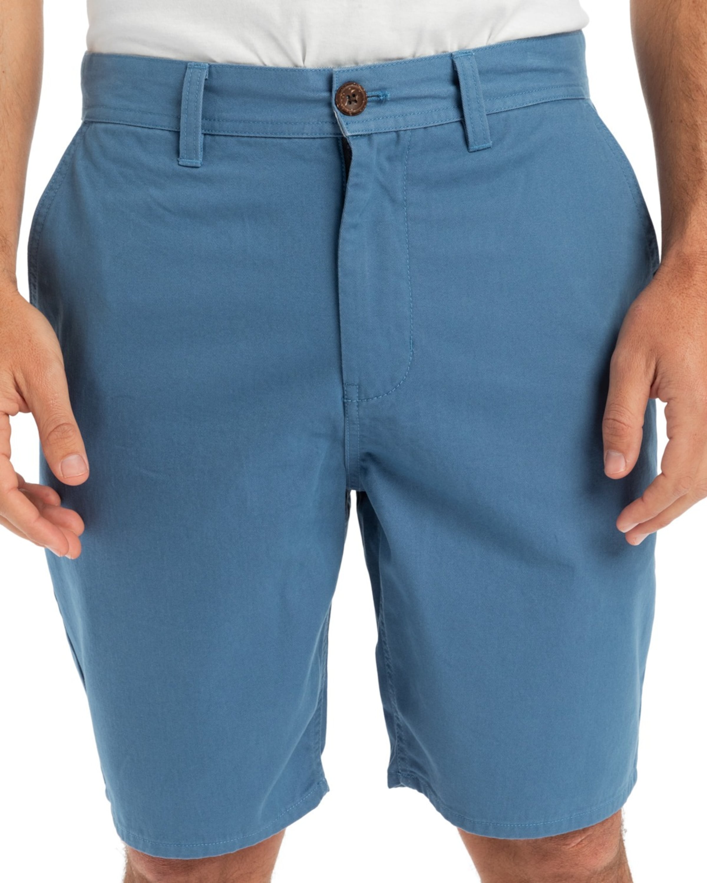 QUIKSILVER Loose fit Chino Pants 'Everyday 20' in Blue