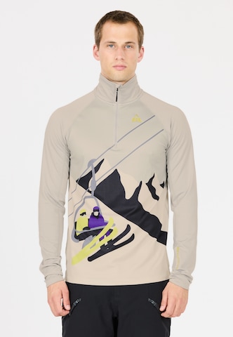 SOS Funktionsshirt 'Stratos' in Grau: Vorderseite