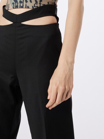 Regular Pantalon à plis Parisienne et Alors en noir