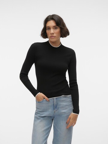 VERO MODA - Pullover 'Louncy' em preto: frente