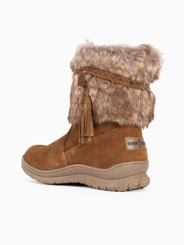 Minnetonka - Botas de neve 'Everett' em castanho