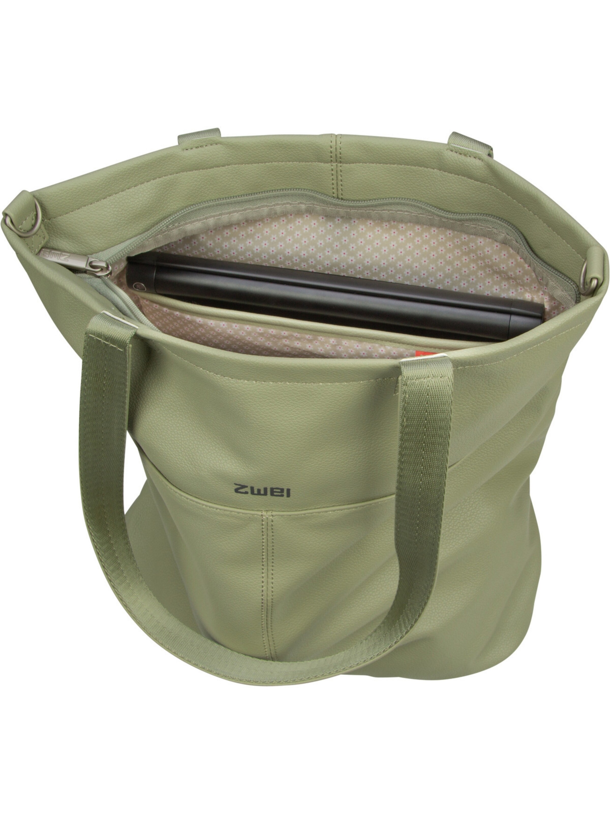 ZWEI Shopper 'Mademoiselle' in Green