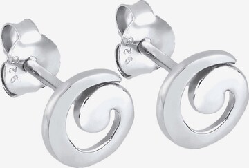 ELLI Örhängen 'Spirale' i silver: framsida