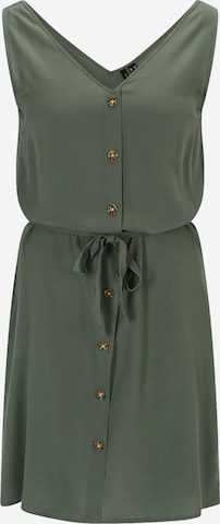 Vero Moda Tall - Vestido 'BUMPY' en verde: frente