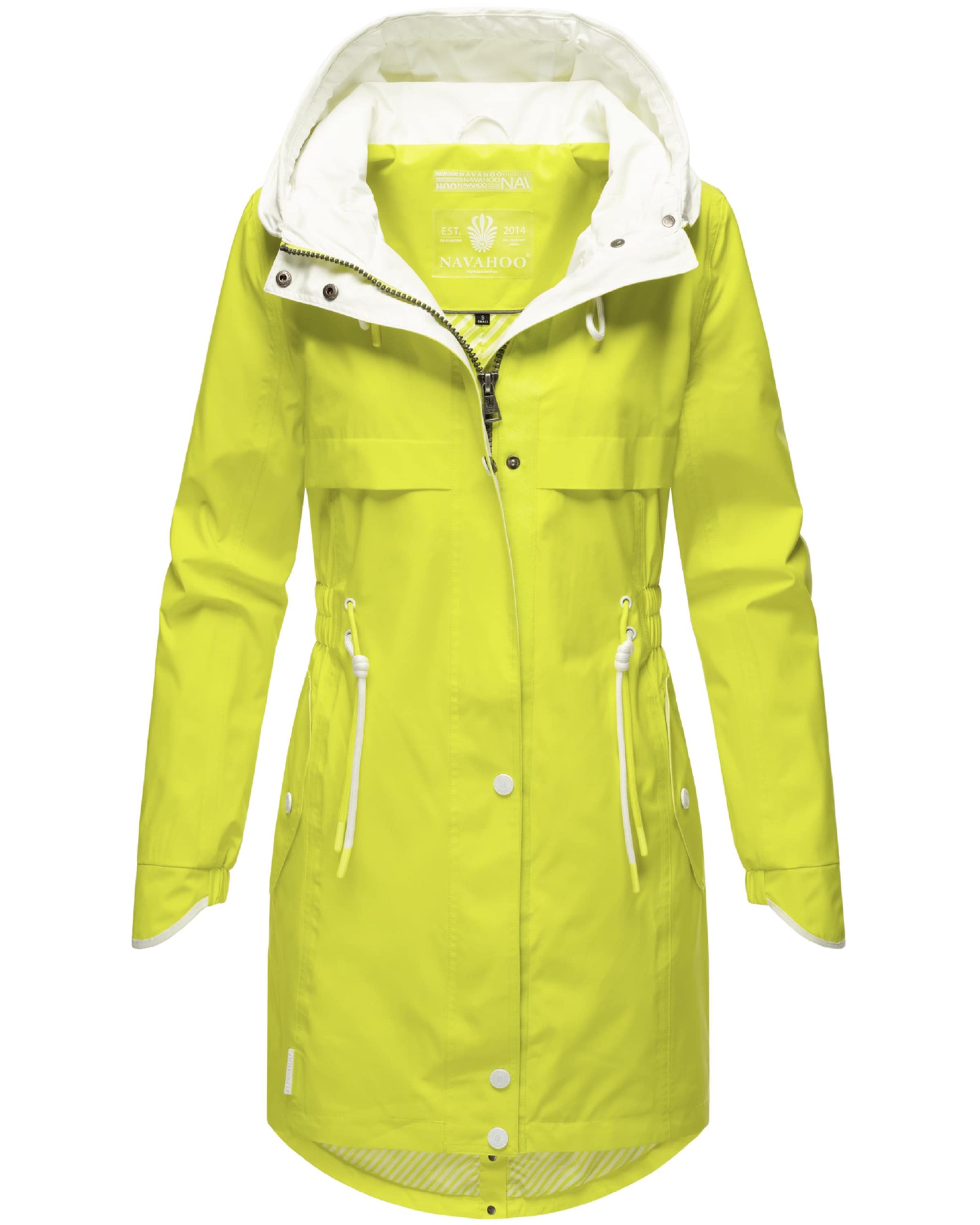 NAVAHOO Välikausiparka 'Xankaa' värissä vihreä: etupuoli