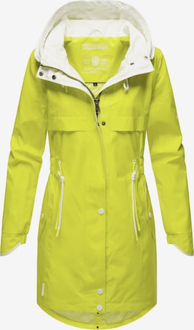 NAVAHOO Raincoat 'Xankaa' in Yellow: front