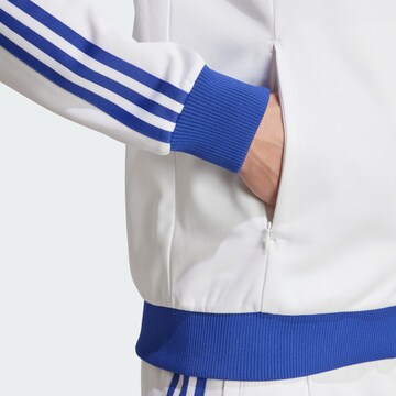 Veste de survêtement ADIDAS ORIGINALS en blanc