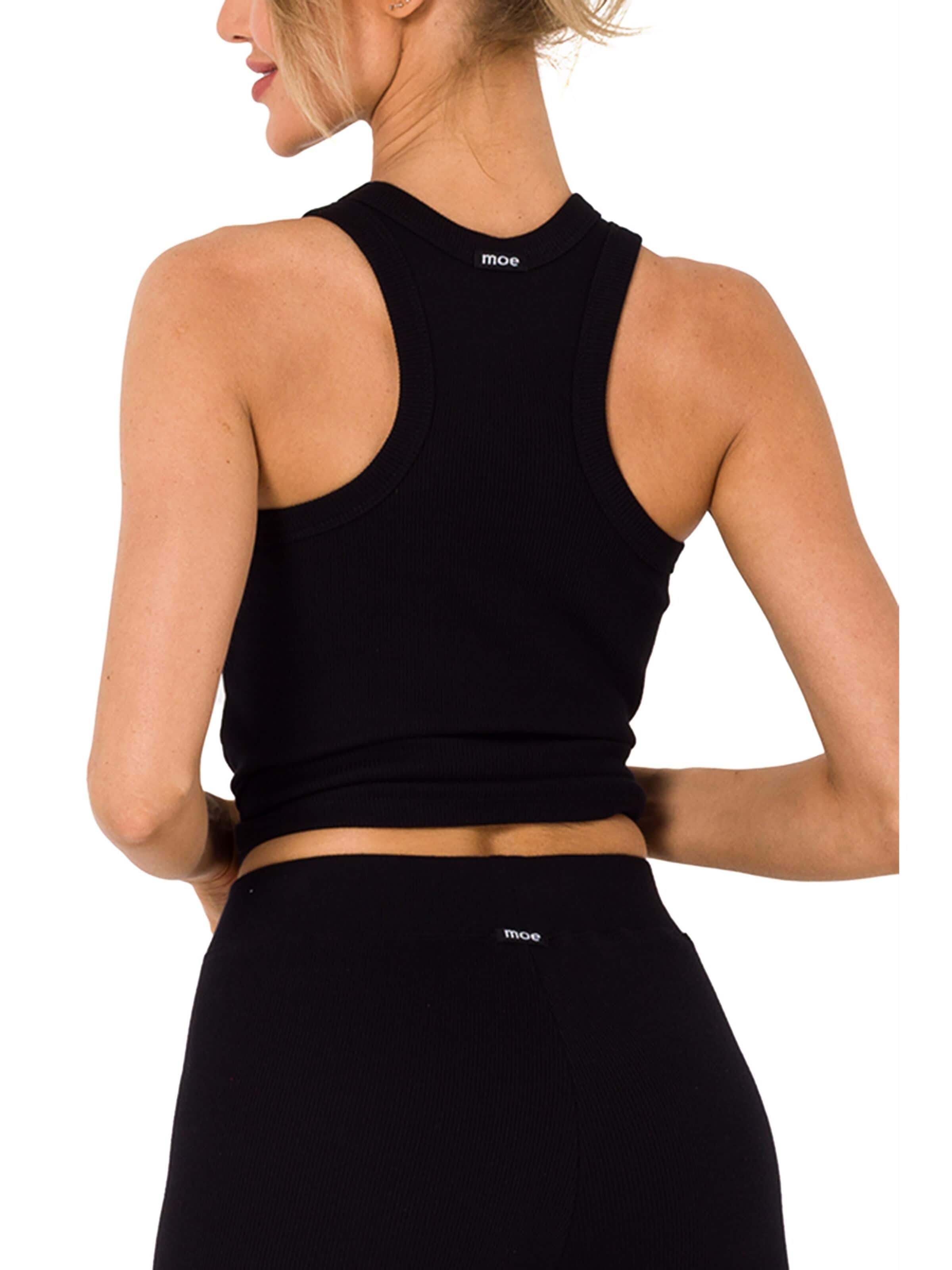 Skinny Leggings 'M734' de la made of emotion pe negru