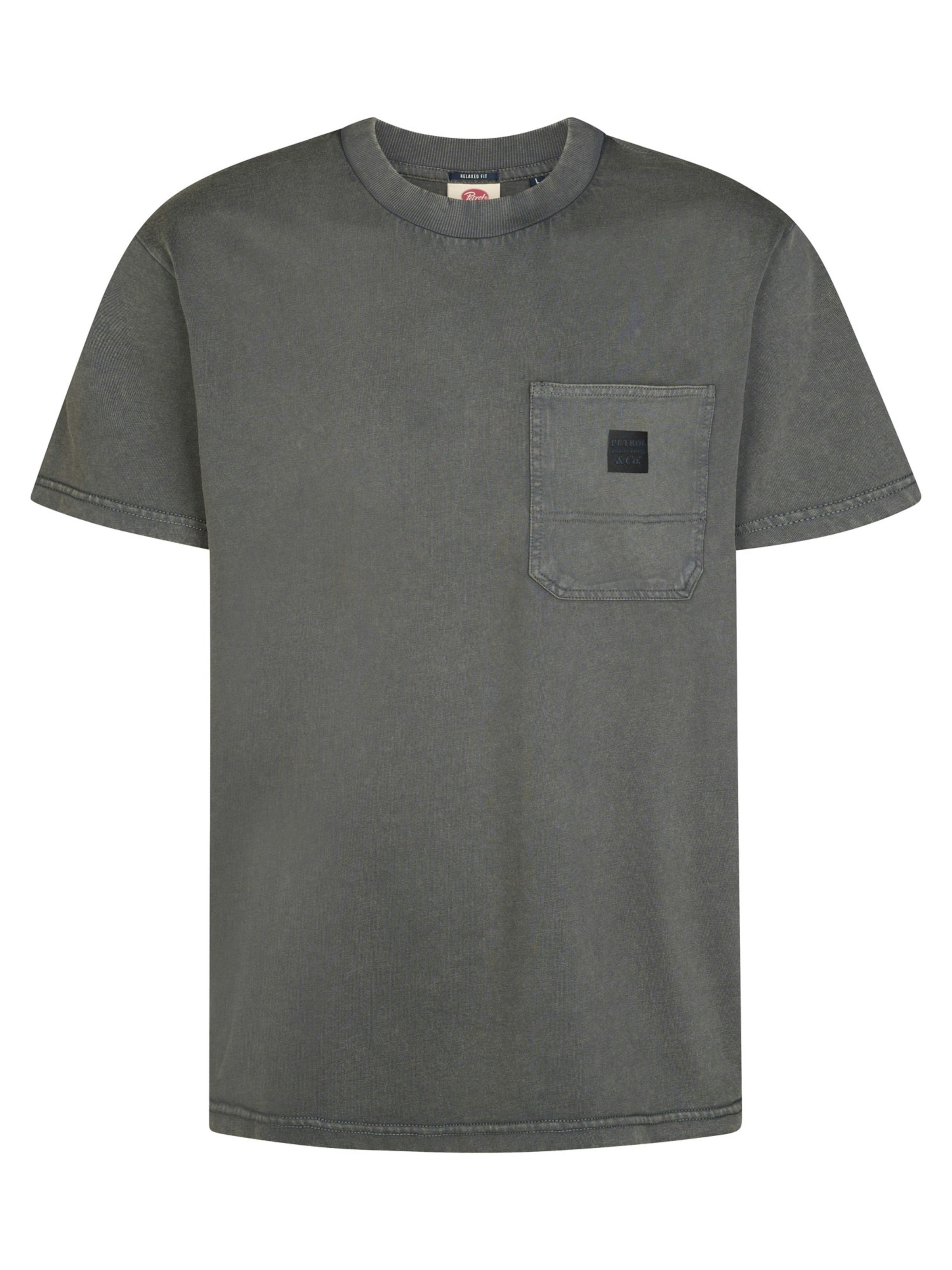 Petrol Industries T-Shirt in Grün: Vorderseite