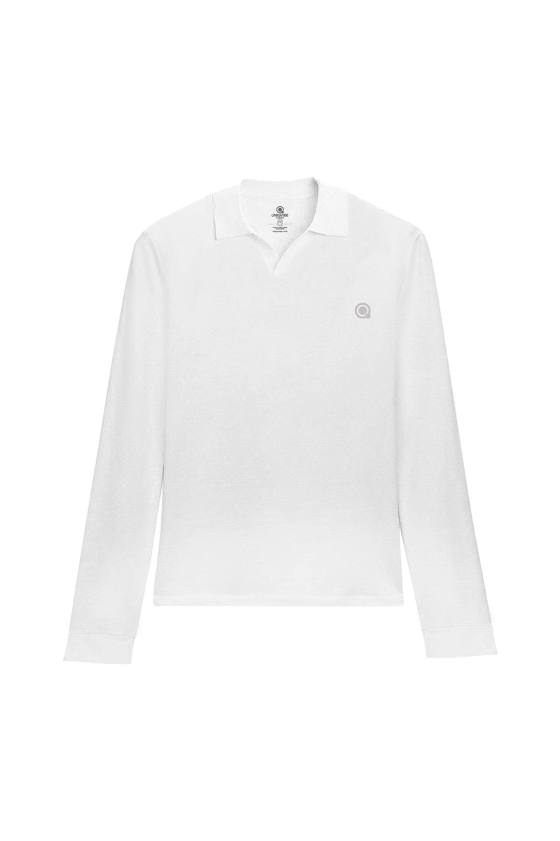 UNIQVIBE Shirt in White: front