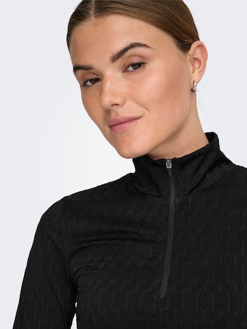 ONLY PLAY Λειτουργικό μπλουζάκι σε μαύρο