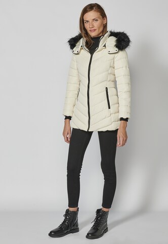 KOROSHI Winter Parka in White