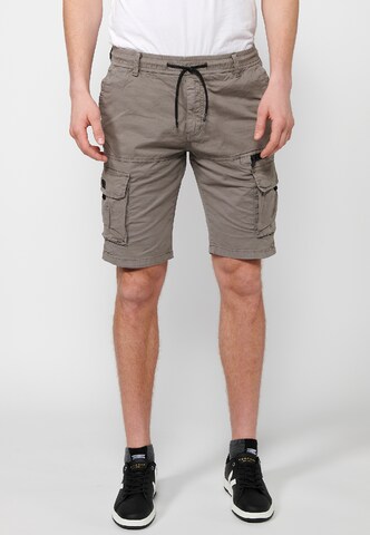 KOROSHI Regular Shorts in Grau: predná strana