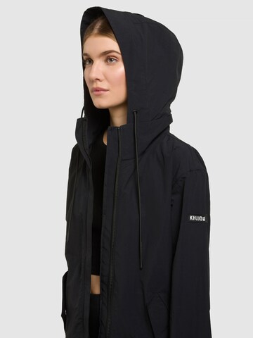 khujo Between-Seasons Coat 'AMETI ' in Black