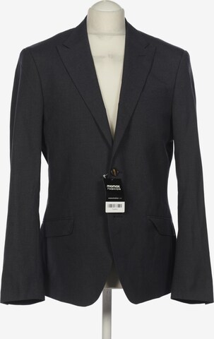 Bertoni Suit Jacket in M-L in Blue: front