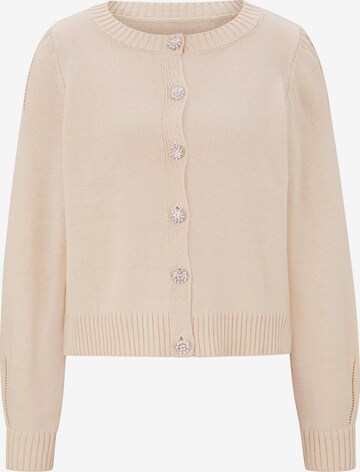 Cardigan heine en beige : devant