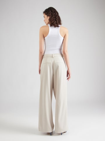 MSCH COPENHAGEN Широкий Брюки со складками 'Henrika' в Бежевый