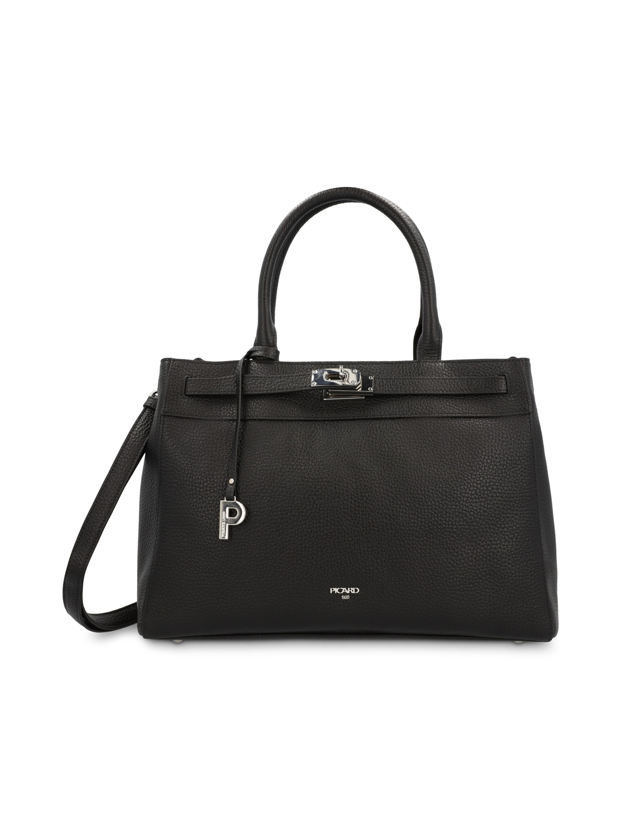 Picard Shopper 'Poppy' in Schwarz: Vorderseite