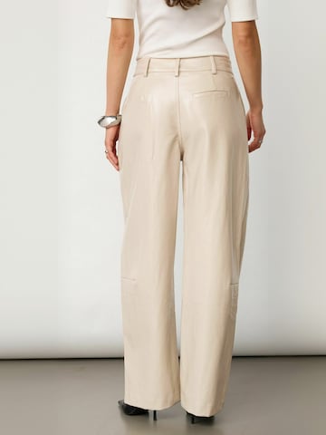 Regular Pantalon ' PosyCC Barrel ' co'couture en gris