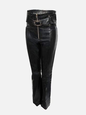 Be  Noble Flared Pantalon in Zwart: voorkant
