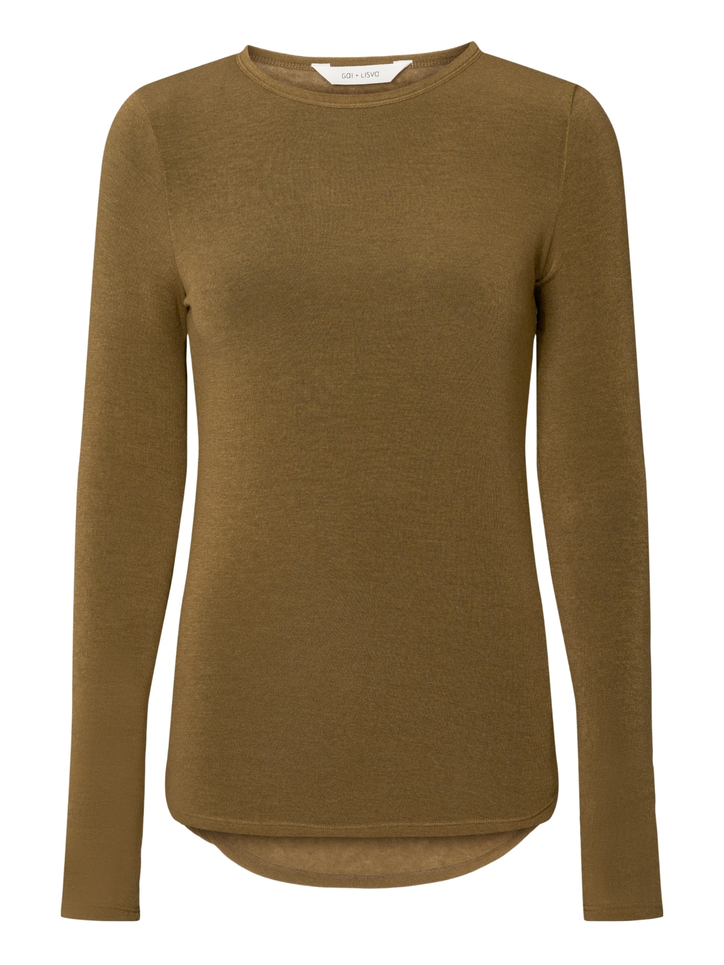 Gai+Lisva Shirts 'Thyra' i brun: forside