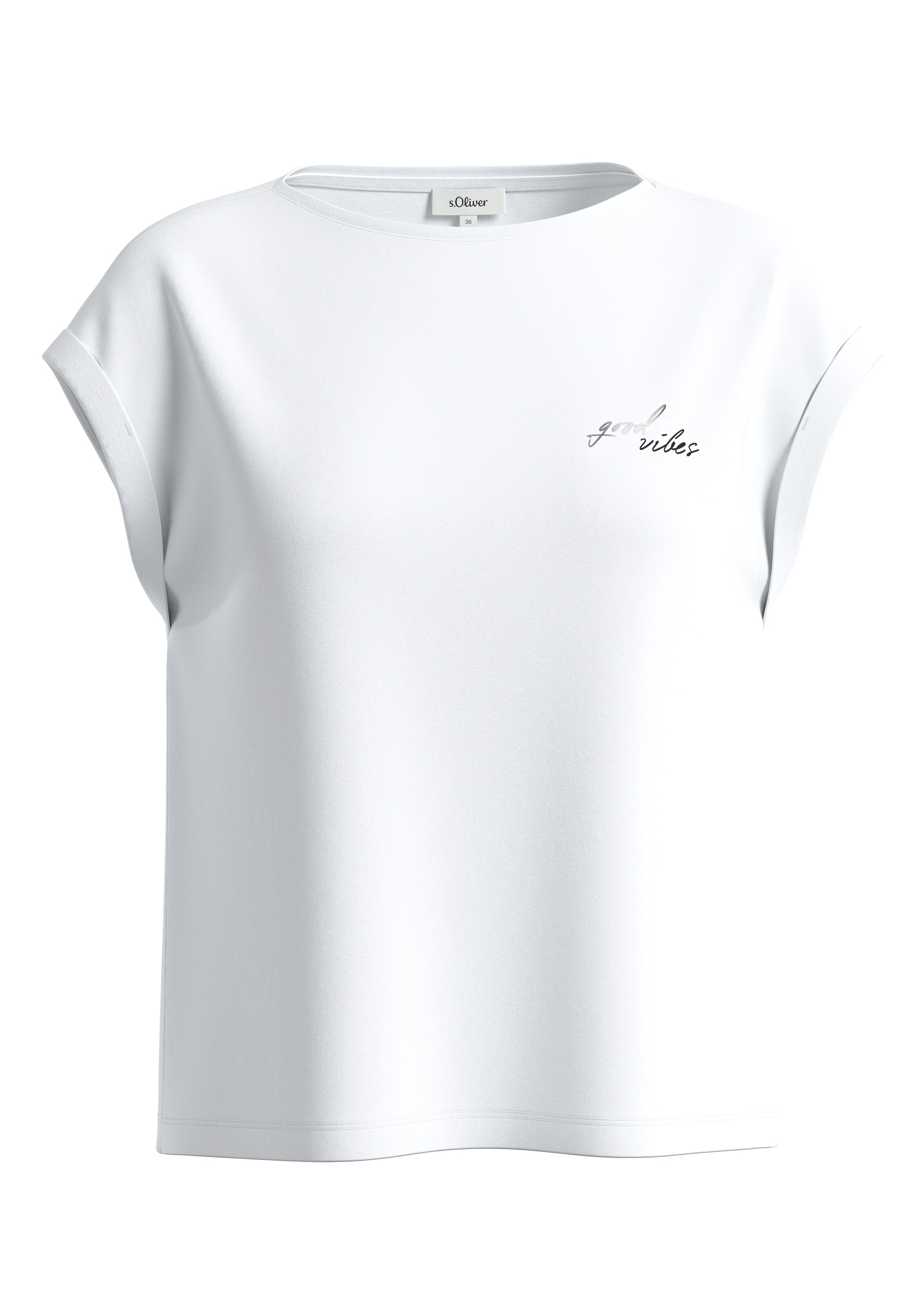 s.Oliver Shirt in White: front