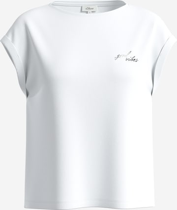 s.Oliver Shirt in White: front