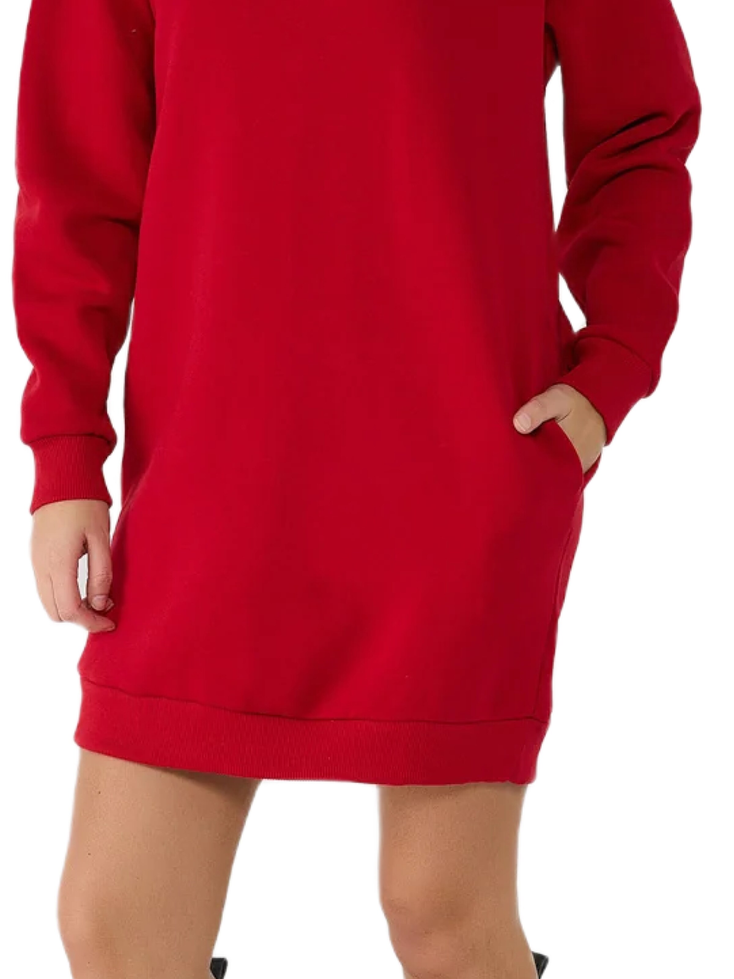 No Matter What Sweatshirt in Rood