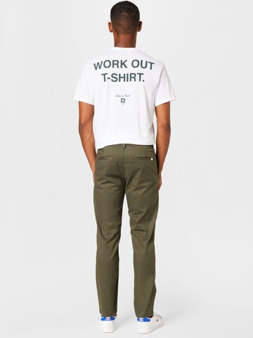 SELECTED HOMME Regular Chinobyxa 'Stoke' i grön