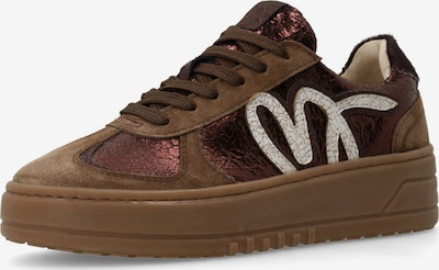 MANFIELD Sneaker in braun / lila, Produktansicht