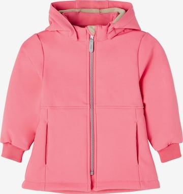 NAME IT Toiminnallinen takki 'Alfa' värissä vaaleanpunainen: edessä