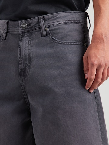 JACK & JONES Wide leg Jeans 'JPSTOWEN BRONX' in Black