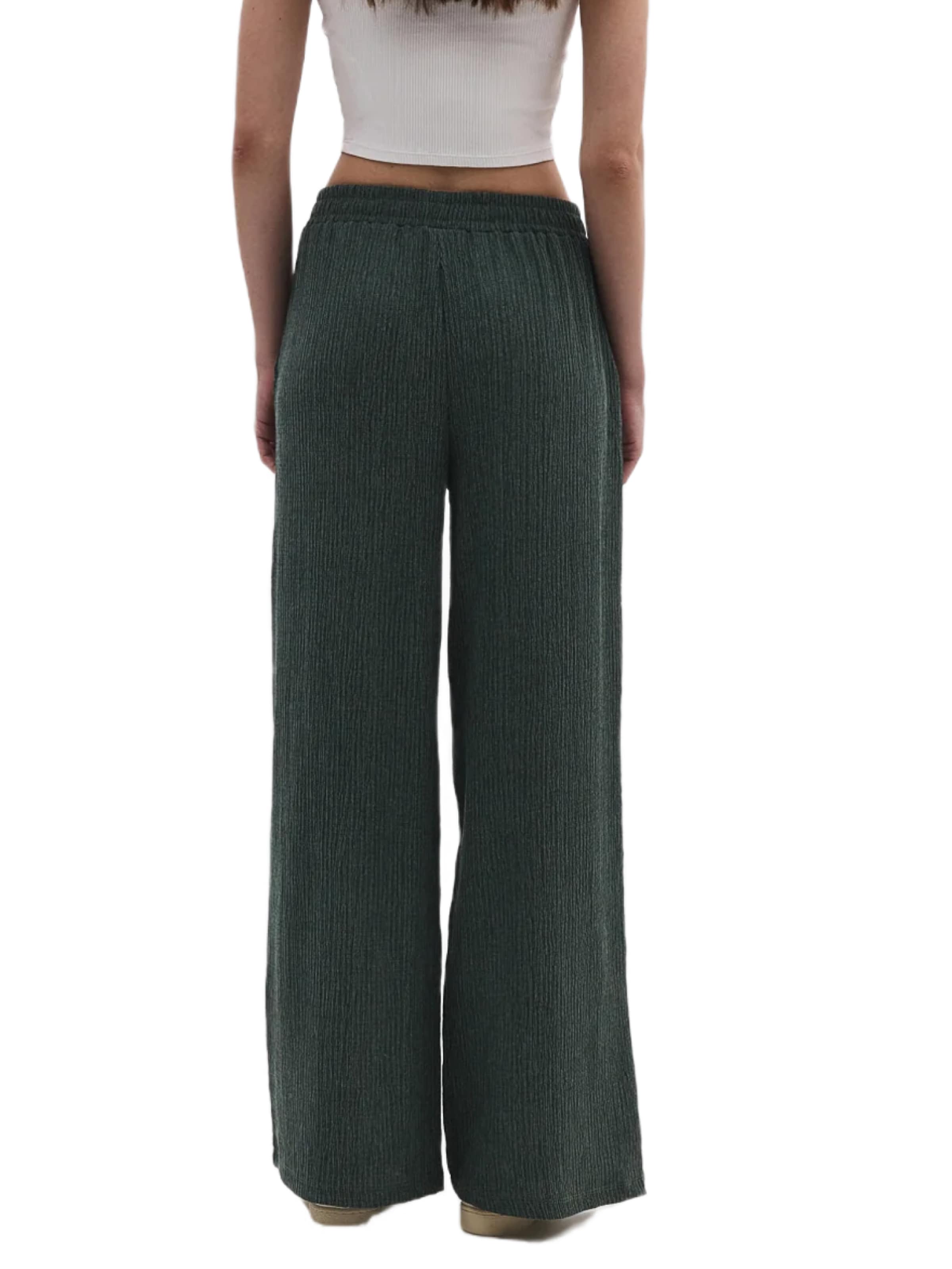No Matter What Wide leg Pants in Green