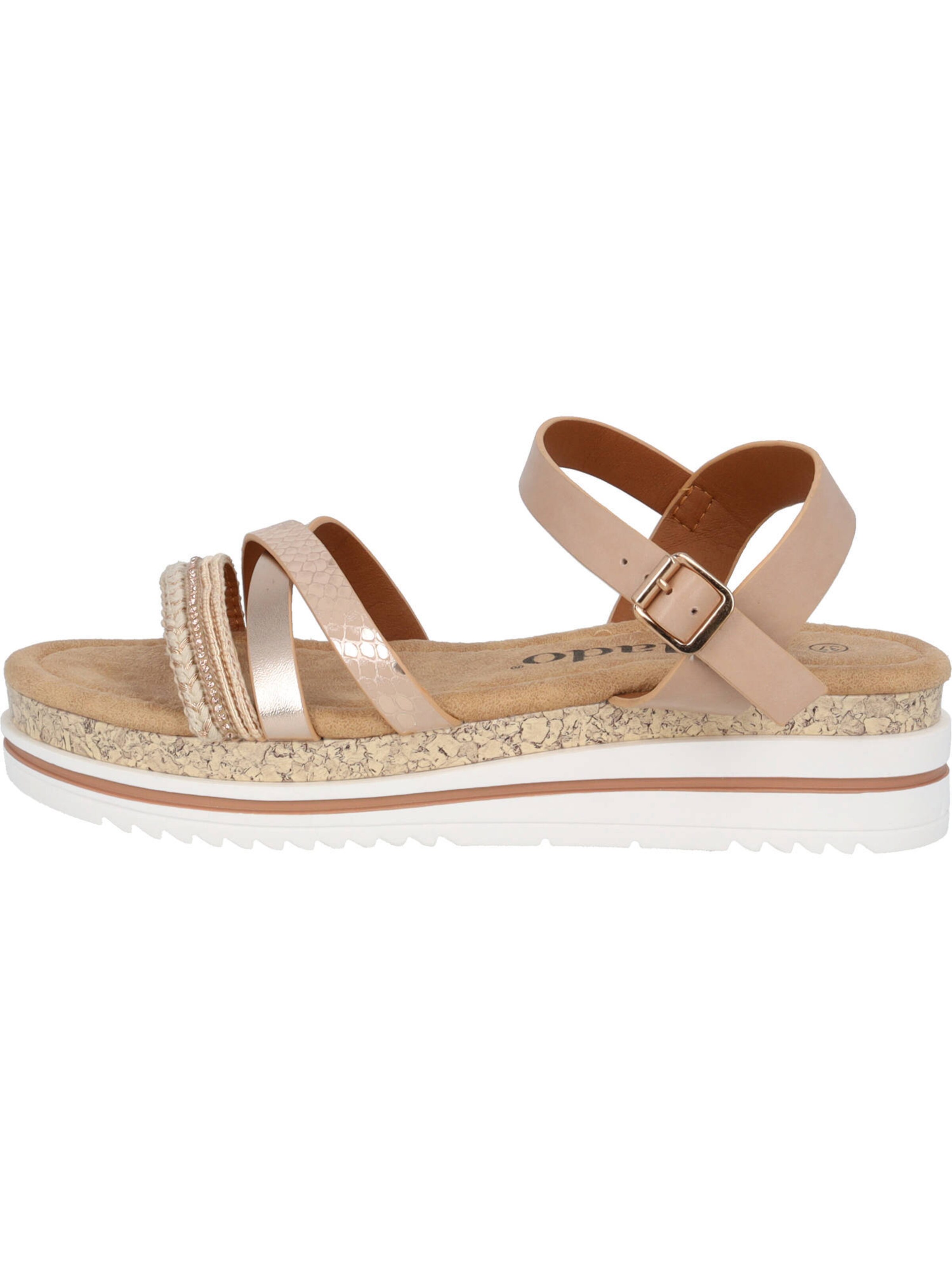 Palado Strap Sandals 'Farrona' in Beige: front