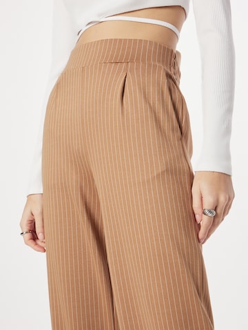 b.young Wide leg Pants 'RIZETTA' in Brown