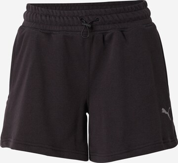 PUMA Regular Sportbroek 'MOTION 5' in Zwart: voorkant