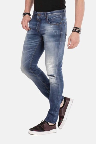 CIPO & BAXX Slimfit Jeans in Blauw