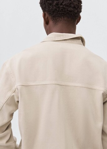 MANGO TEEN Hemd 'Sobre' in Beige