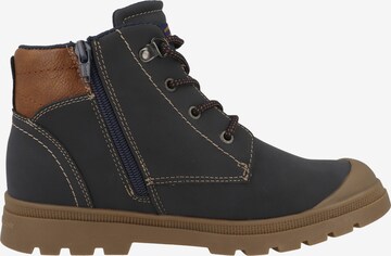 TOM TAILOR Schnürboots in Blau