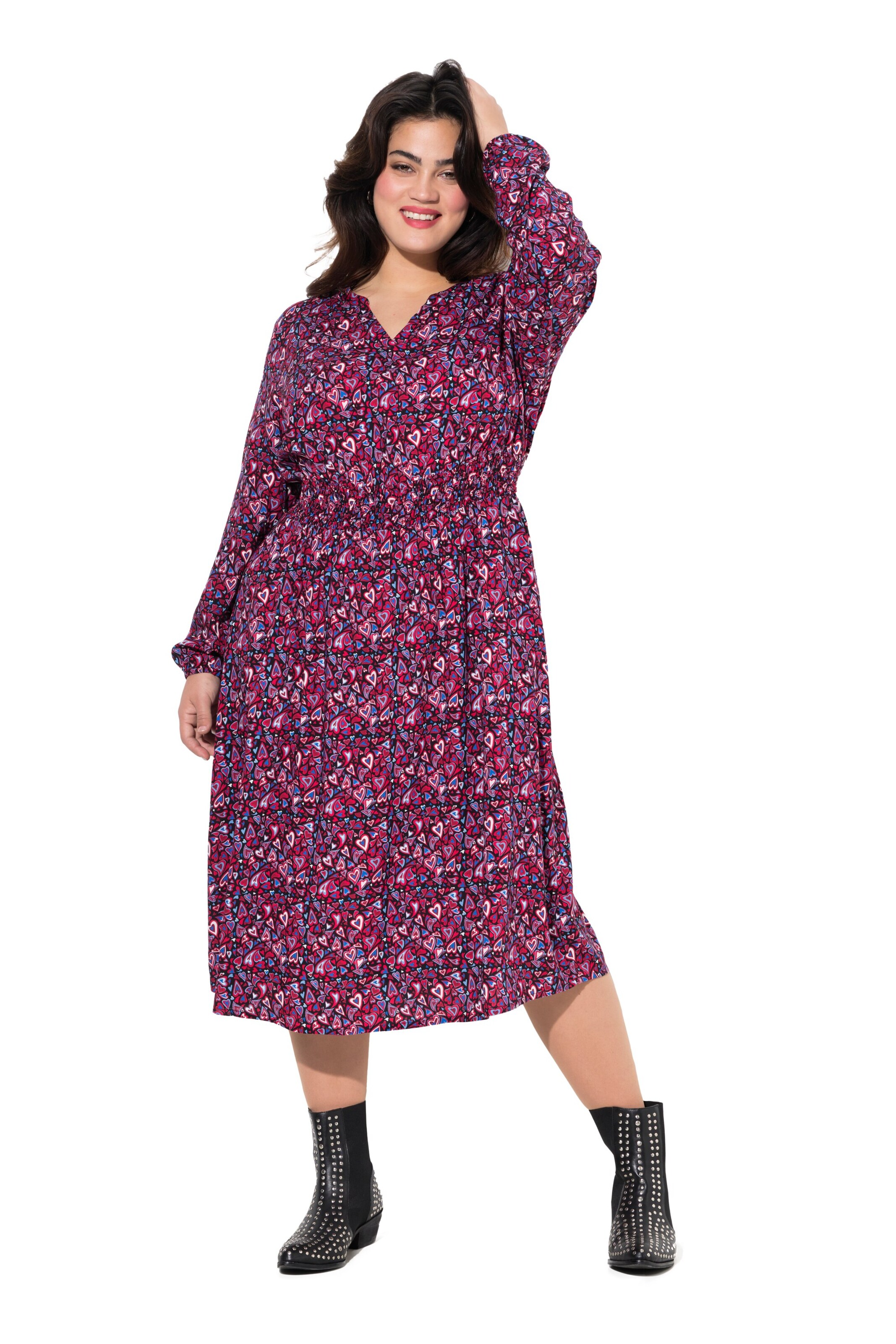 Angel of Style Shirt dress in Purple: front