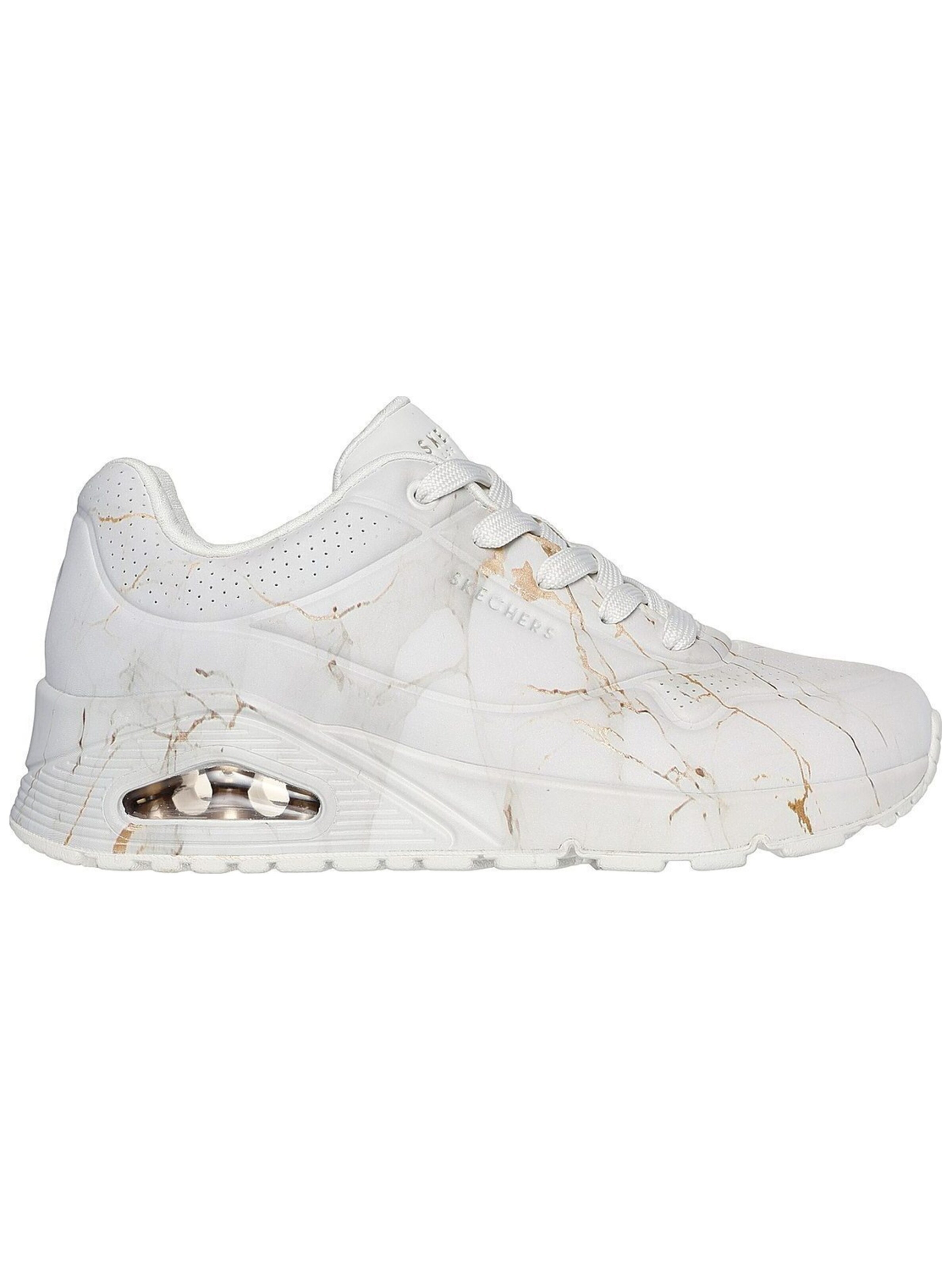 SKECHERS - Zapatillas deportivas bajas 'Uno – Marble Marvel' en blanco
