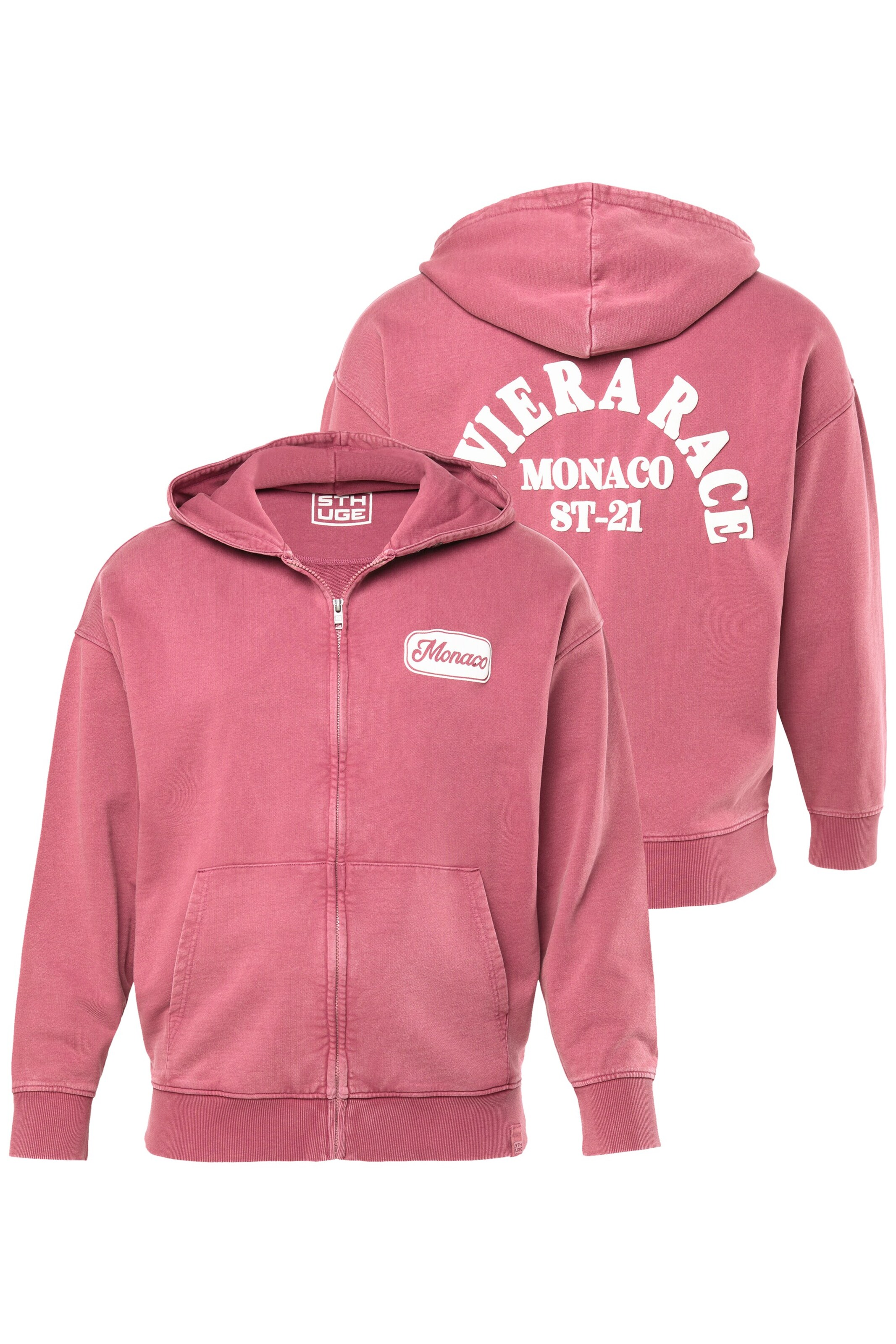 STHUGE Sweat jacket in Pink