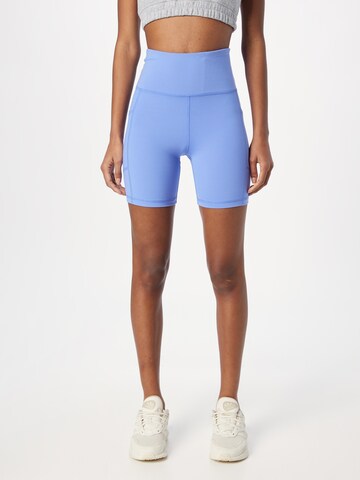 DKNY Performance Skinny Workout Pants 'BALANCE' in Blue: front