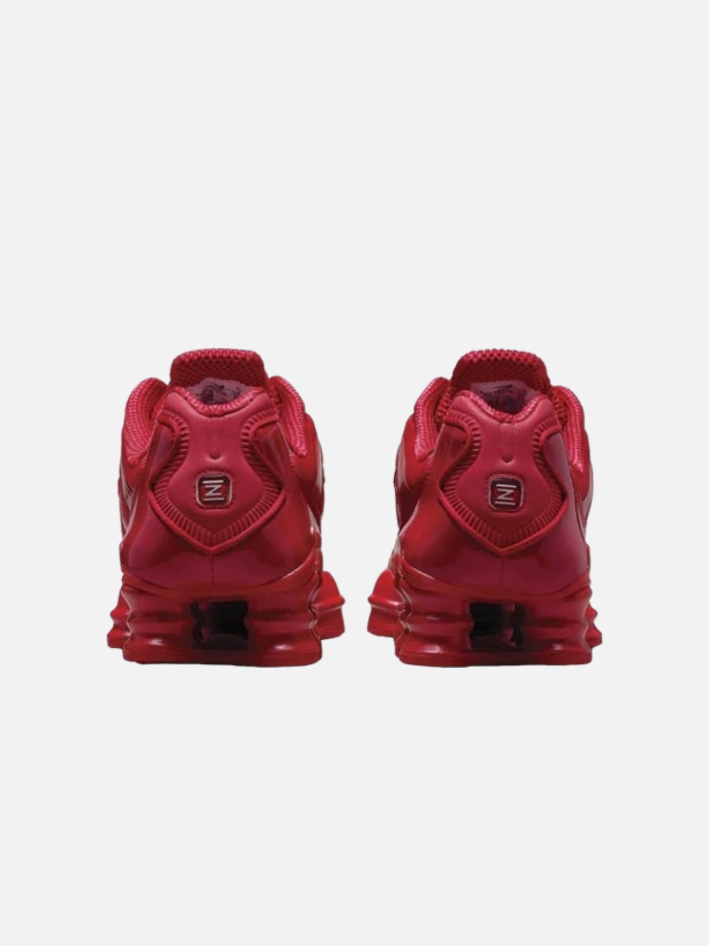 Baskets basses 'Nike Shox TL Gym Red White' NIKE en rouge
