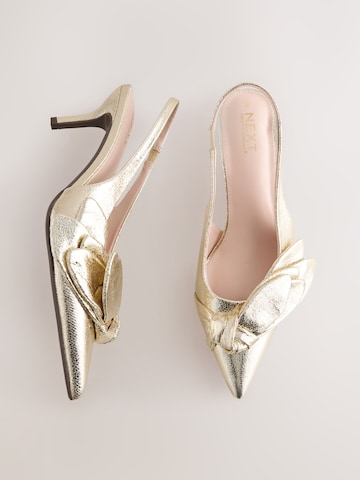 Next Slingback pumps 'Forever Comfort' in Gold