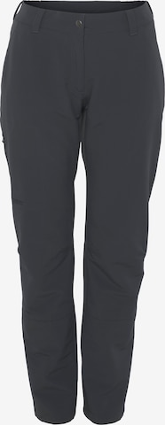 Maier Sports Regular Outdoor Pants in Grey: front