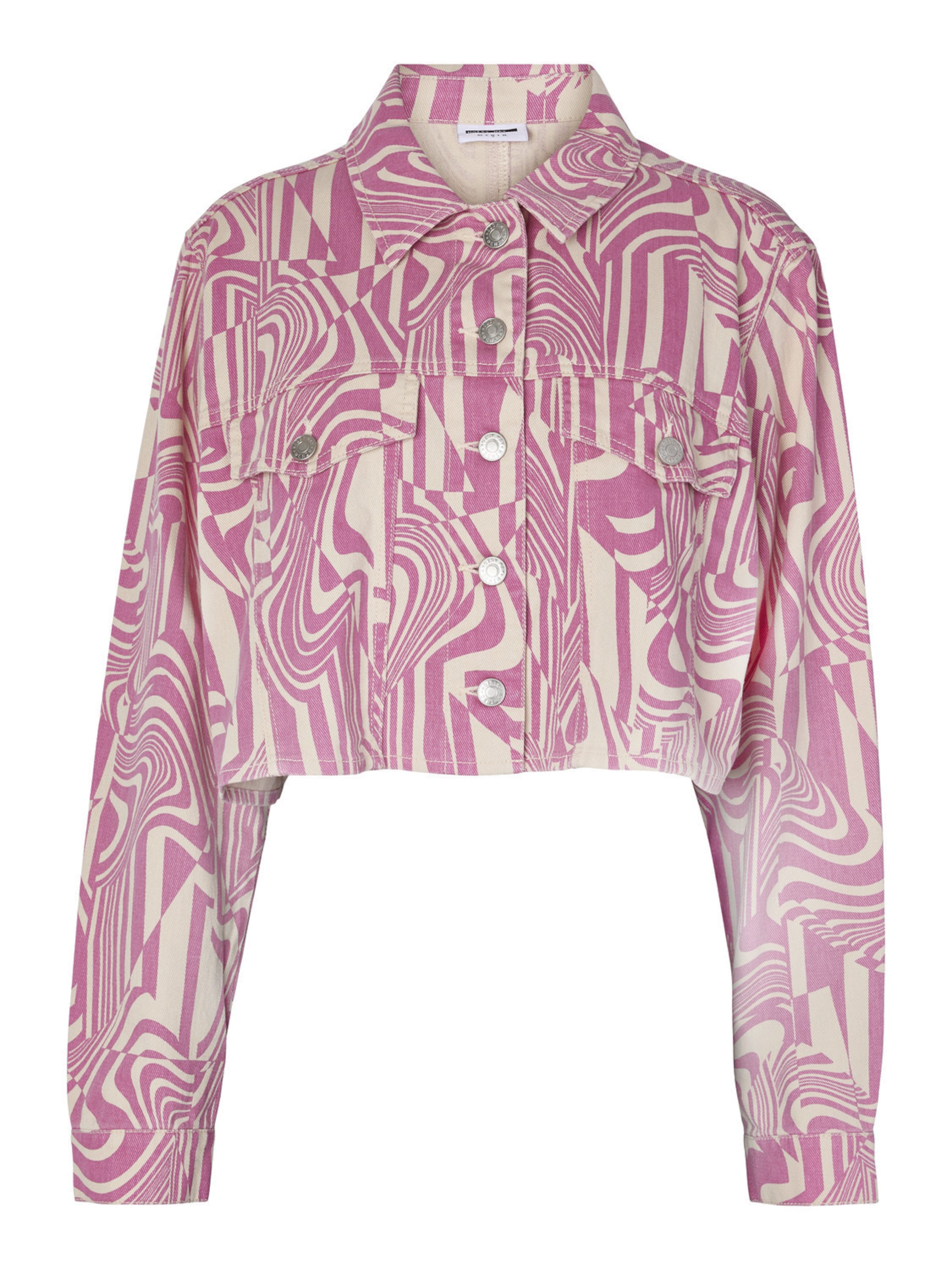 Noisy may Φθινοπωρινό και ανοιξιάτικο μπουφάν 'Camella' σε λιλά: μπροστά